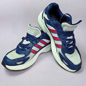 Adidas Men’s Size 8 Blue Red Running Sneakers Athletic EU 41.5